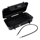 Maxbell Portable Lock Box Antitheft Password Storage Box for Outdoor Gifts Traveling