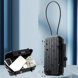 Maxbell Portable Lock Box Antitheft Password Storage Box for Outdoor Gifts Traveling