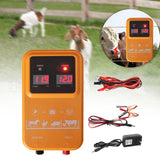 Maxbell Electric Fence Energizer Pulse Poultry Farm Fence Booster for Farm Home Pond