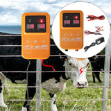 Maxbell Electric Fence Energizer Pulse Poultry Farm Fence Booster for Farm Home Pond