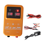 Maxbell Electric Fence Energizer Pulse Poultry Farm Fence Booster for Farm Home Pond