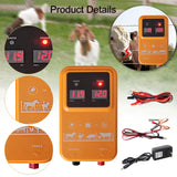 Maxbell Electric Fence Energizer Pulse Poultry Farm Fence Booster for Farm Home Pond