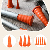 Maxbell 11Pcs Hydraulic Oil Service Plugs Kit Lightweight Quick Installation Tapered