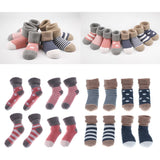 Maxbell Maxbell 4 pairs of cotton children socks 0-6Month Pink