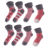 Maxbell Maxbell 4 pairs of cotton children socks 6-12Month Pink