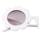 Maxbell Cute Sun Flower Kids Baby Boy Girl Soft Plastic UV400 Sunglasses White - Aladdin Shoppers