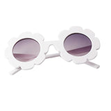 Maxbell Cute Sun Flower Kids Baby Boy Girl Soft Plastic UV400 Sunglasses White - Aladdin Shoppers