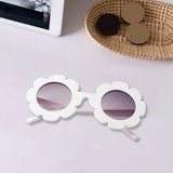 Maxbell 2Pcs Toddler Sun Flower Kids Baby Boy Girl Soft Plastic UV400 Sunglasses