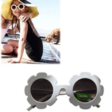 Maxbell 2Pcs Toddler Sun Flower Kids Baby Boy Girl Soft Plastic UV400 Sunglasses