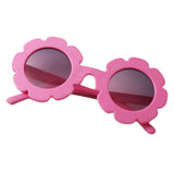 Maxbell Cute Sun Flower Kids Baby Boy Girl Soft Plastic UV400 Sunglasses Pink - Aladdin Shoppers