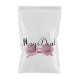 Maxbell Cute Sun Flower Kids Baby Boy Girl Soft Plastic UV400 Sunglasses Pink - Aladdin Shoppers