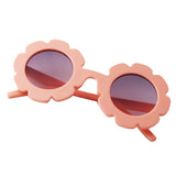 Maxbell Cute Sun Flower Kids Baby Boy Girl Soft Plastic UV400 Sunglasses Light Pink - Aladdin Shoppers