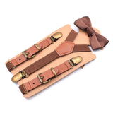 Maxbell Baby Boys Adjustable Elastic Suspenders Brown - Aladdin Shoppers