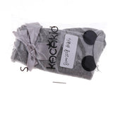 Maxbell Maxbell Baby Girls knee High Socks Bowknot Toddler Babies School Socks 0-2T Gray