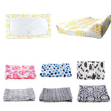 Maxbell 2Pcs Kids Fitted Diaper Changing Mat Cover Baby Nursery Case Sheet