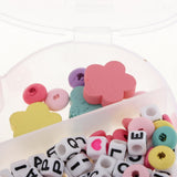 Maxbell 1 Set Colorful Wooden Children's Cartoon Nipple Holder Accessories