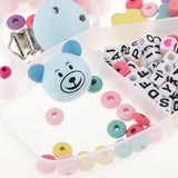Maxbell 1 Set Colorful Wooden Children's Cartoon Nipple Holder Accessories
