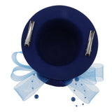 Maxbell Kids Hats Fascinators Baby Mini Top Hat Hair Clip Style 1-Royal
