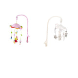 Maxbell Baby Crib Music Mobile Hanging Rotating Playing Teether White - Aladdin Shoppers