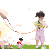 Maxbell Baby Anti-lost Walking Safety Harness Reins Strap with Leash Yellow Bee