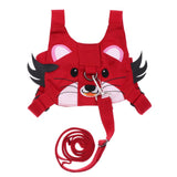 Maxbell Baby Anti-lost Walking Safety Harness Reins Strap with Leash Red Tiger