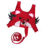 Maxbell Baby Anti-lost Walking Safety Harness Reins Strap with Leash Red Tiger