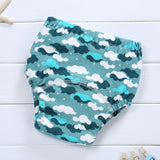 Maxbell Baby Infant Kids Four-Layer Gauze Diaper Learning Pants  Sky   Size 80