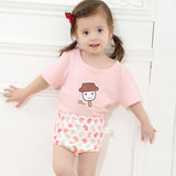 Maxbell Baby Infant Kids Four-Layer Gauze Diaper Learning Pants  Sky   Size 80