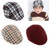 Maxbell Baby Kids Cotton Flat Cap Ivy Gatsby Newsboy Hat Red