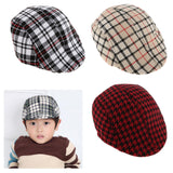 Maxbell Baby Kids Cotton Flat Cap Ivy Gatsby Newsboy Hat Red
