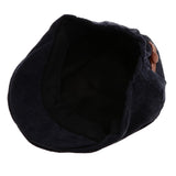 Maxbell Toddler Kids Baby Boys Girls Beret Cap Fashion Cartoon Bear Hat Navy blue
