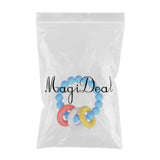 Maxbell Baby Teething Toys BPA Free Children's Silicone Teething  Bracelet Blue