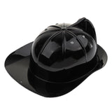 Maxbell Kid Pretend Play Fireman Chief Safety Helmet Firefighter Hat Cap Toy Black - Aladdin Shoppers