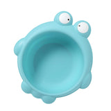 Maxbell Cute Children Washbasin Baby Portable Washing Basin Plastic  Frog blue