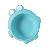 Maxbell Cute Children Washbasin Baby Portable Washing Basin Plastic  Frog blue