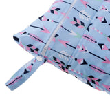 Maxbell Double Zipper Baby Cloth Diaper Nappy Wet Dry Bag Swimer Tote Style 6