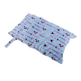 Maxbell Double Zipper Baby Cloth Diaper Nappy Wet Dry Bag Swimer Tote Style 6