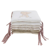Maxbell 6PCs Baby Crib Bumper Cotton Infant Bed Cot Protector Bear