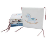 Maxbell 6PCs Baby Crib Bumper Cotton Infant Bed Cot Protector Horse