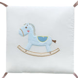 Maxbell 6PCs Baby Crib Bumper Cotton Infant Bed Cot Protector Horse