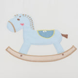 Maxbell 6PCs Baby Crib Bumper Cotton Infant Bed Cot Protector Horse