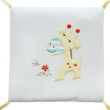 Maxbell 6PCs Baby Crib Bumper Cotton Infant Bed Cot Protector Giraffe
