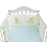 Maxbell 6PCs Baby Crib Bumper Cotton Infant Bed Cot Protector Giraffe