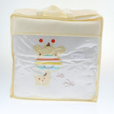 Maxbell 6PCs Baby Crib Bumper Cotton Infant Bed Cot Protector Giraffe