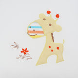 Maxbell 6PCs Baby Crib Bumper Cotton Infant Bed Cot Protector Giraffe