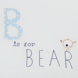 Maxbell 6PCs Baby Crib Bumper Cotton Infant Bed Cot Protector Blue bear