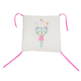 Maxbell 6PCs Baby Crib Bumper Cotton Infant Bed Cot Protector Cat
