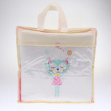 Maxbell 6PCs Baby Crib Bumper Cotton Infant Bed Cot Protector Cat