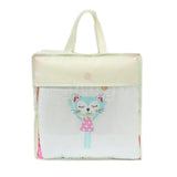 Maxbell 6PCs Baby Crib Bumper Cotton Infant Bed Cot Protector Cat