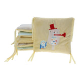 Maxbell 6PCs Baby Crib Bumper Cotton Infant Bed Cot Protector Musical